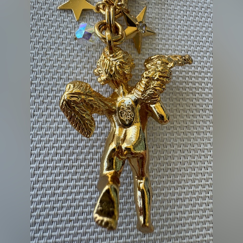 Kirks Folly Gold Angel Key Chain - Picture 5 of 6